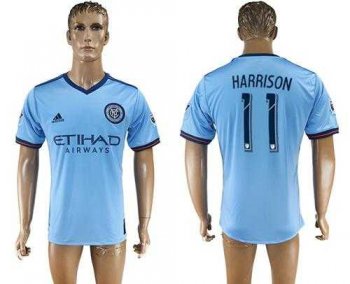 New York City #11 Harrison Home Soccer Club Jersey