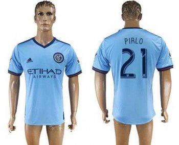 New York City #21 Pirlo Home Soccer Club Jersey