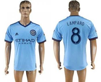 New York City #8 Lampard Home Soccer Club Jersey