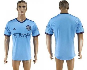 New York City Blank Home Soccer Club Jersey