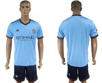 New York City Blank Home Soccer Club Jersey