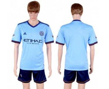 New York City Blank Home Soccer Club Jersey