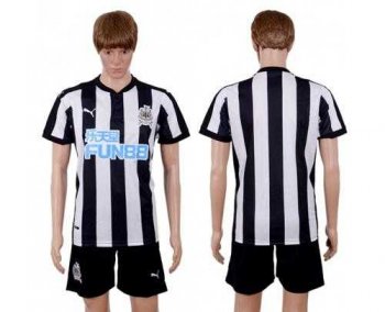 Newcastle Blank Home Soccer Club Jersey