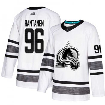 Youth Adidas Avalanche #96 Mikko Rantanen White Authentic 2019 All-Star Stitched Youth NHL Jersey