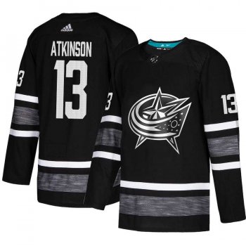 Youth Adidas Blue Jackets #13 Cam Atkinson Black Authentic 2019 All-Star Stitched Youth NHL Jersey