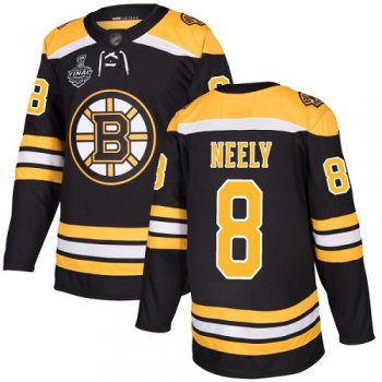 Youth Bruins #8 Cam Neely Black Home Authentic Stanley Cup Final Bound Youth Stitched Hockey Jersey