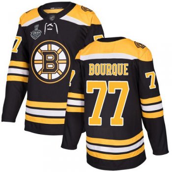 Youth Bruins #77 Ray Bourque Black Home Authentic Stanley Cup Final Bound Youth Stitched Hockey Jersey