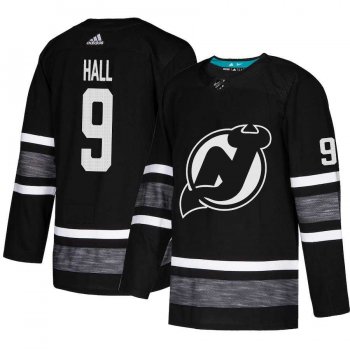 Youth Adidas Devils #9 Taylor Hall Black Authentic 2019 All-Star Stitched Youth NHL Jersey