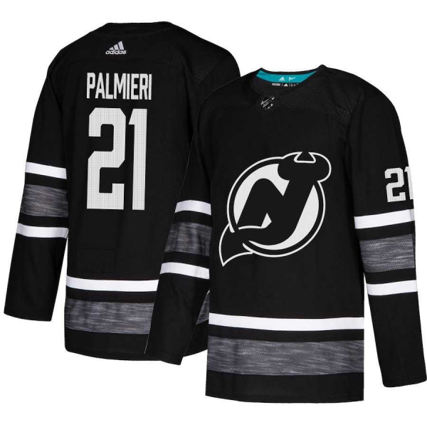 Youth Adidas Devils #21 Kyle Palmieri Black Authentic 2019 All-Star Stitched Youth NHL Jersey