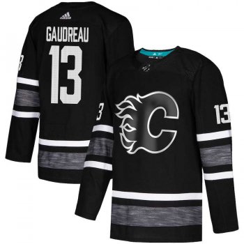 Youth Adidas Flames #13 Johnny Gaudreau Black Authentic 2019 All-Star Stitched Youth NHL Jersey