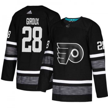 Youth Adidas Flyers #28 Claude Giroux Black Authentic 2019 All-Star Stitched Youth NHL Jersey