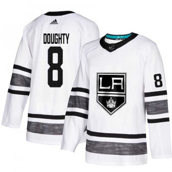 Youth Adidas Kings #8 Drew Doughty White Authentic 2019 All-Star Stitched Youth NHL Jersey