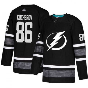 Youth Adidas Lightning #86 Nikita Kucherov Black Authentic 2019 All-Star Stitched Youth NHL Jersey