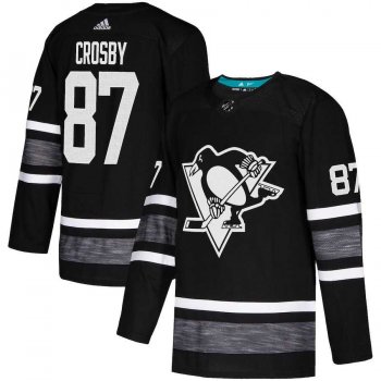 Youth Adidas Penguins #87 Sidney Crosby Black Authentic 2019 All-Star Stitched Youth NHL Jersey