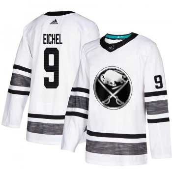 Youth Adidas Sabres #9 Jack Eichel White Authentic 2019 All-Star Youth Stitched NHL Jersey