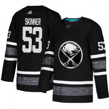 Youth Adidas Sabres #53 Jeff Skinner Black Authentic 2019 All-Star Youth Stitched NHL Jersey