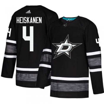 Youth Adidas Stars #4 Miro Heiskanen Black Authentic 2019 All-Star Youth Stitched NHL Jersey