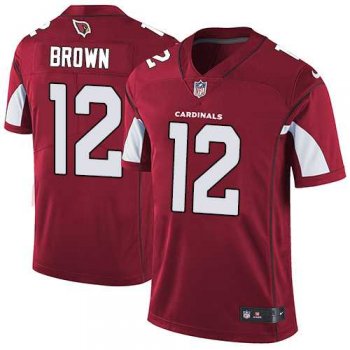 Nike Arizona Cardinals #12 John Brown Red Team Color Men's Stitched NFL Vapor Untouchable Limited Jersey