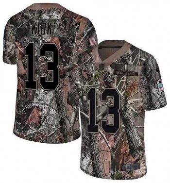 Nike Arizona Cardinals #13 Christian Kirk Camo Men's Stitched NFL Limited Rush Realtree Jersey