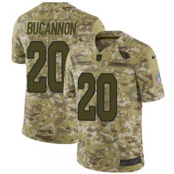 Nike Arizona Cardinals #20 Deone Bucannon Camo Men's Stitched NFL Limited 2018 Salute to Service Jersey