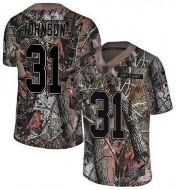 Nike Arizona Cardinals #31 David Johnson Camo Men's Stitched NFL Limited Rush Realtree Jersey