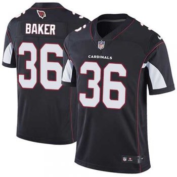 Nike Arizona Cardinals #36 Budda Baker Black Alternate Men's Stitched NFL Vapor Untouchable Limited Jersey