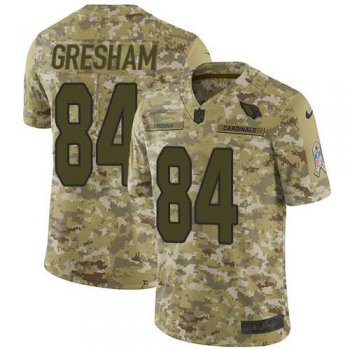 Nike Arizona Cardinals #84 Jermaine Gresham Camo Men's Stitched NFL Limited 2018 Salute to Service Jersey