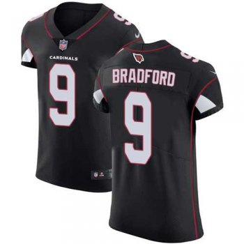 Nike Arizona Cardinals #9 Sam Bradford Black Alternate Men's Stitched NFL Vapor Untouchable Elite Jersey