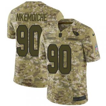 Nike Arizona Cardinals #90 Robert Nkemdiche Camo Men's Stitched NFL Limited 2018 Salute to Service Jersey