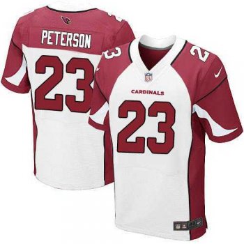 Nike Arizona Cardinals ardinals #23 Adrian Peterson White Men's Stitched NFL Elite Jersey