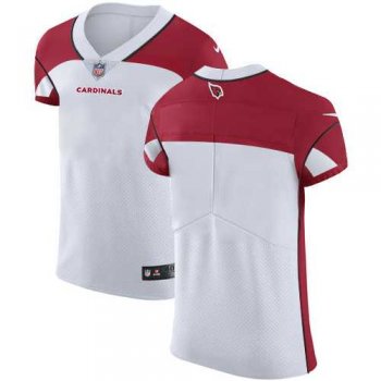 Nike Arizona Cardinals Blank White Men's Stitched NFL Vapor Untouchable Elite Jersey