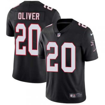 Nike Atlanta Falcons #20 Isaiah Oliver Black Alternate Men's Stitched NFL Vapor Untouchable Limited Jersey