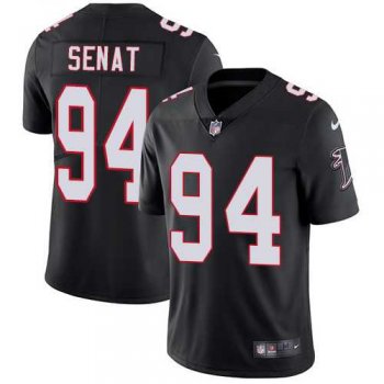 Nike Atlanta Falcons #94 Deadrin Senat Black Alternate Men's Stitched NFL Vapor Untouchable Limited Jersey