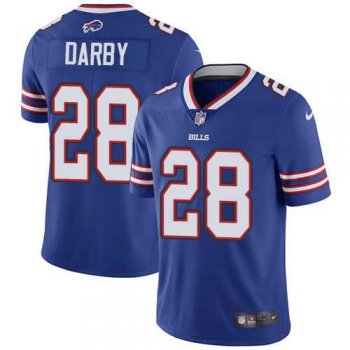 Nike Buffalo Bills #28 Ronald Darby Royal Blue Team Color Men's Stitched NFL Vapor Untouchable Limited Jersey