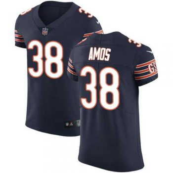 Nike Chicago Bears #38 Adrian Amos Navy Blue Team Color Men's Stitched NFL Vapor Untouchable Elite Jersey