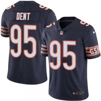 Nike Chicago Bears #95 Richard Dent Navy Blue Team Color Men's Stitched NFL Vapor Untouchable Limited Jersey