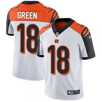 Nike Cincinnati Bengals #18 A.J. Green White Men's Stitched NFL Vapor Untouchable Limited Jersey