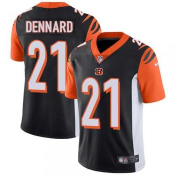 Nike Cincinnati Bengals #21 Darqueze Dennard Black Team Color Men's Stitched NFL Vapor Untouchable Limited Jersey