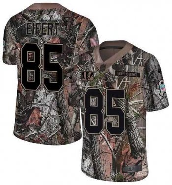 Nike Cincinnati Bengals #85 Tyler Eifert Camo Men's Stitched NFL Limited Rush Realtree Jersey