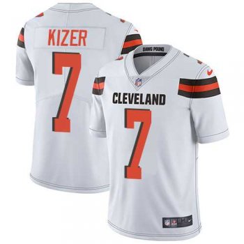 Nike Cleveland Browns #7 DeShone Kizer White Men's Stitched NFL Vapor Untouchable Limited Jersey