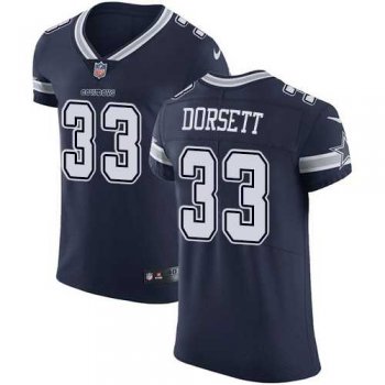 Nike Dallas Cowboys #33 Tony Dorsett Navy Blue Team Color Men's Stitched NFL Vapor Untouchable Elite Jersey