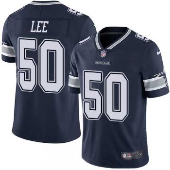 Nike Dallas Cowboys #50 Sean Lee Navy Blue Team Color Men's Stitched NFL Vapor Untouchable Limited Jersey