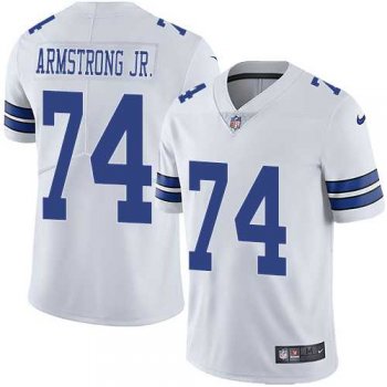 Nike Dallas Cowboys #74 Dorance Armstrong Jr. White Men's Stitched NFL Vapor Untouchable Limited Jersey