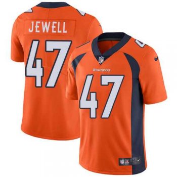 Nike Denver Broncos #47 Josey Jewell Orange Team Color Men's Stitched NFL Vapor Untouchable Limited Jersey