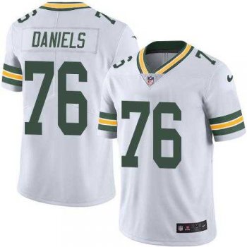 Nike Green Bay Packers #76 Mike Daniels White Men's Stitched NFL Vapor Untouchable Limited Jersey