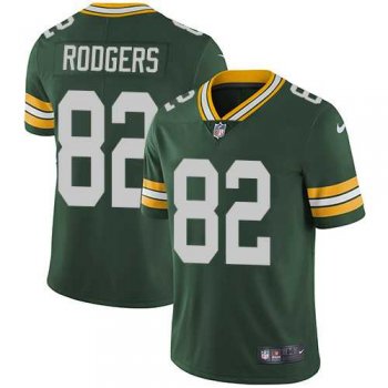 Nike Green Bay Packers #82 Richard Rodgers Green Team Color Men's Stitched NFL Vapor Untouchable Limited Jersey