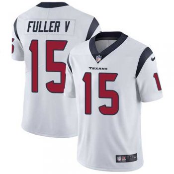 Nike Houston Texans #15 Will Fuller V White Men's Stitched NFL Vapor Untouchable Limited Jersey