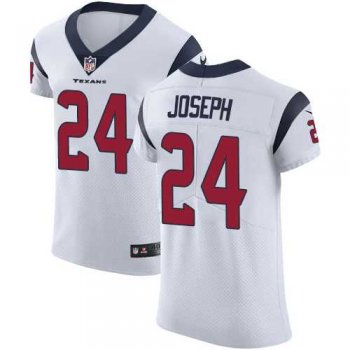 Nike Houston Texans #24 Johnathan Joseph White Men's Stitched NFL Vapor Untouchable Elite Jersey