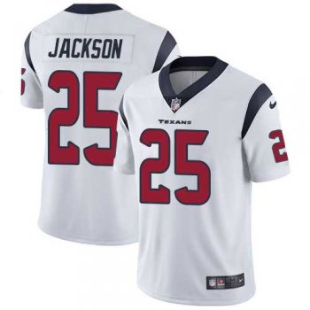 Nike Houston Texans #25 Kareem Jackson White Men's Stitched NFL Vapor Untouchable Limited Jersey