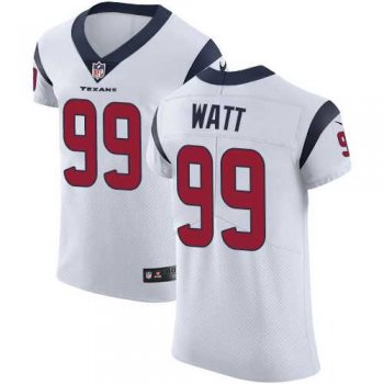 Nike Houston Texans #99 J.J. Watt White Men's Stitched NFL Vapor Untouchable Elite Jersey